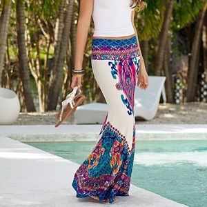 Venus Multi Medallion Maxi Skirt